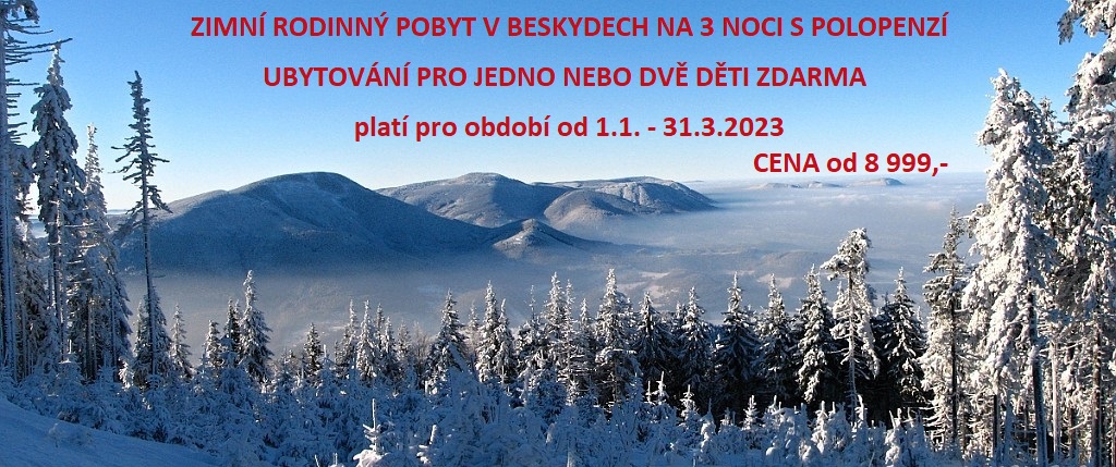 ZIMNÍ RODINNÝ POBYTOVÝ BALÍČEK