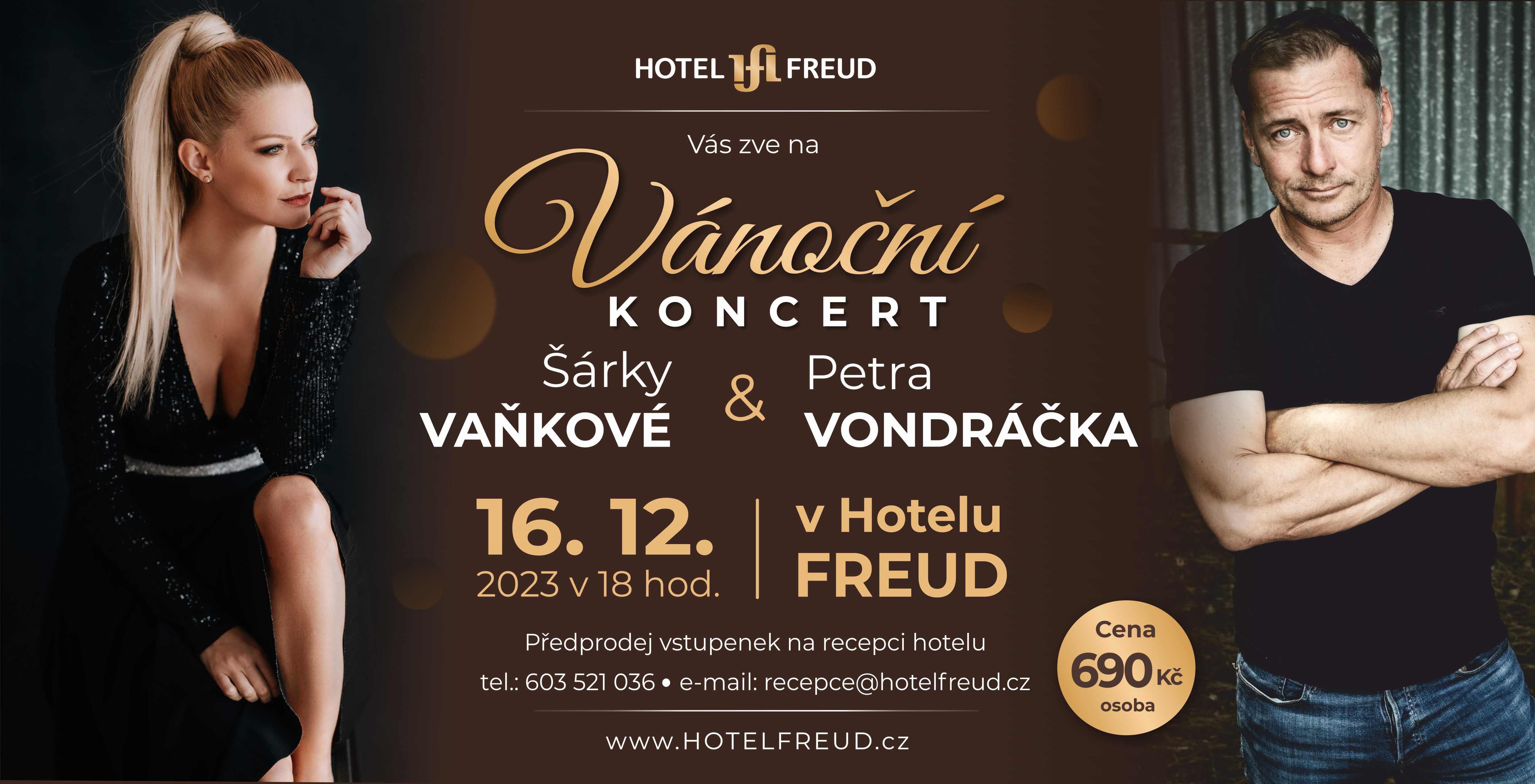 VÁNOČNÍ KONCERT Šárky Vaňkové a Petra Vondráčka