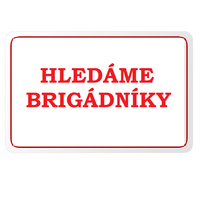 HLEDÁME BRIGÁDNÍKY